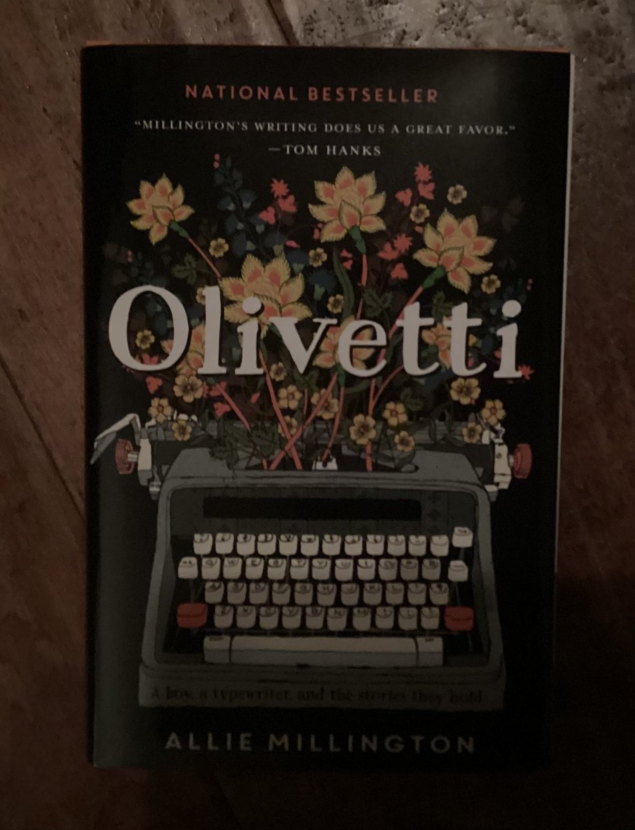 danaleehaines's tweet photo. @LisaScottoline, book “Olivetti” by @alicemillington. We all could compare notes 😎 https://t.co/O2Op92U4WV