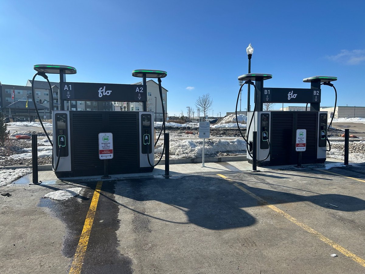 SEVA (@pluginsask) on Twitter photo FAST CHARGER ALERT!
The brand new FLO Ultra DC fast chargers are officially online in East Regina. This is at the first sustainable Tim Hortons in Canada. A huge thanks to local entrepreneur Mike JS Di Stasi for having the vision to make this happen! <a href="/TimHortonsYQR/">Tim Hortons Regina</a> đ¨đŚ FAST CHARGER ALERT!
The brand new FLO Ultra DC fast chargers are officially online in East Regina. This is at the first sustainable Tim Hortons in Canada. A huge thanks to local entrepreneur Mike JS Di Stasi for having the vision to make this happen! <a href="/TimHortonsYQR/">Tim Hortons Regina</a> đ¨đŚ