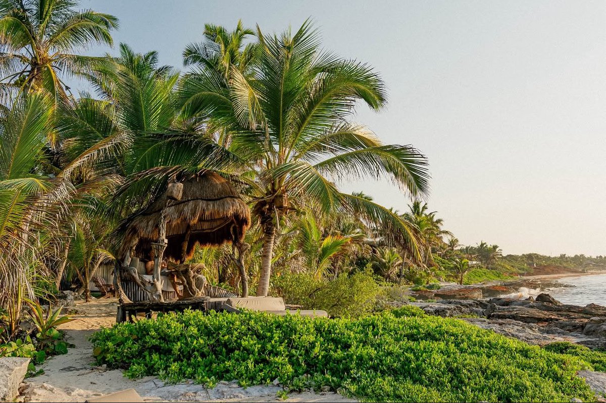 La hermosa bahía del hotel @hoteldiamantek en el Parque Jaguar en Tulum ✨ #Parqueajaguar #Tulum #DiamanteK <a href="/robpalazuelos/">Roberto Palazuelos</a>