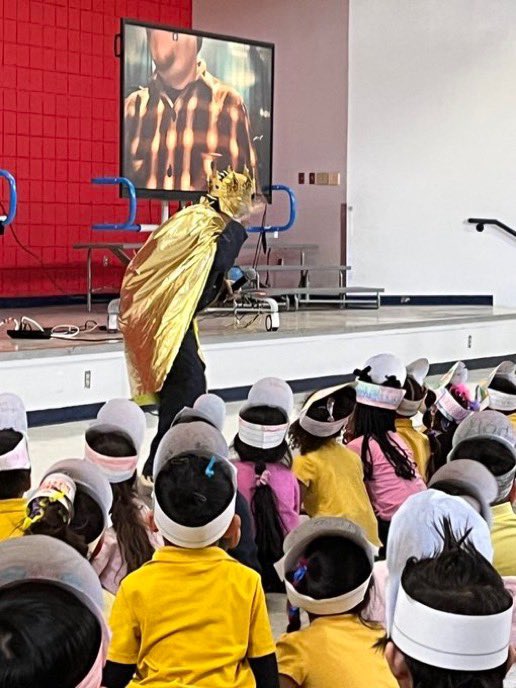 M. Velasquez (@mvelasquez_bmes) on Twitter photo Absolutely loved Macho No Machismo! My students had an amazing time listening to Miguel Briones! An incredible honor!📚#ReadAcrossAmerica #PatriotPride
<a href="/JBaldwin_BMES/">Jeff “Guybrarian” Baldwin</a> <a href="/KWright_BMES/">Patriotpride</a> <a href="/Sparks_Interest/">Marcy Sparks</a> <a href="/WritesMiguel/">Miguel Briones Writes</a> Absolutely loved Macho No Machismo! My students had an amazing time listening to Miguel Briones! An incredible honor!📚#ReadAcrossAmerica #PatriotPride
<a href="/JBaldwin_BMES/">Jeff “Guybrarian” Baldwin</a> <a href="/KWright_BMES/">Patriotpride</a> <a href="/Sparks_Interest/">Marcy Sparks</a> <a href="/WritesMiguel/">Miguel Briones Writes</a>