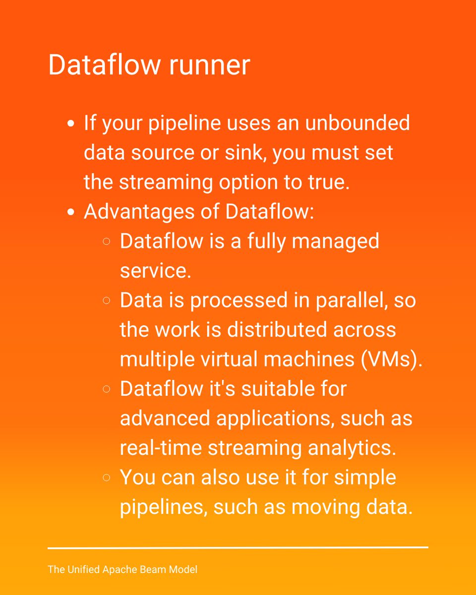 thecodemancer_'s tweet image. ✅ One Framework for Batch &amp;amp; Streaming
No need to maintain separate batch and streaming jobs. Apache Beam lets you write one pipeline that works for both.

🧵[4/X]

#DataEngineering #ApacheBeam #Programming #python