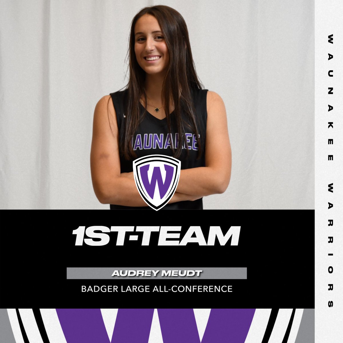 Waunakee Girls Basketball (@waunakeehoops) on Twitter photo Congratulations to <a href="/PhillipsGraycin/">Graycin Phillips</a> for being named Badger Large First Team All Conference and First Team All Defense and to <a href="/AudreyMeudt/">Audrey Meudt</a> for being named Badger Large First Team All Conference!!! #FAMILY #waunakeeway #wisgb <a href="/wm_whs/">Warrior Media</a> Congratulations to <a href="/PhillipsGraycin/">Graycin Phillips</a> for being named Badger Large First Team All Conference and First Team All Defense and to <a href="/AudreyMeudt/">Audrey Meudt</a> for being named Badger Large First Team All Conference!!! #FAMILY #waunakeeway #wisgb <a href="/wm_whs/">Warrior Media</a>