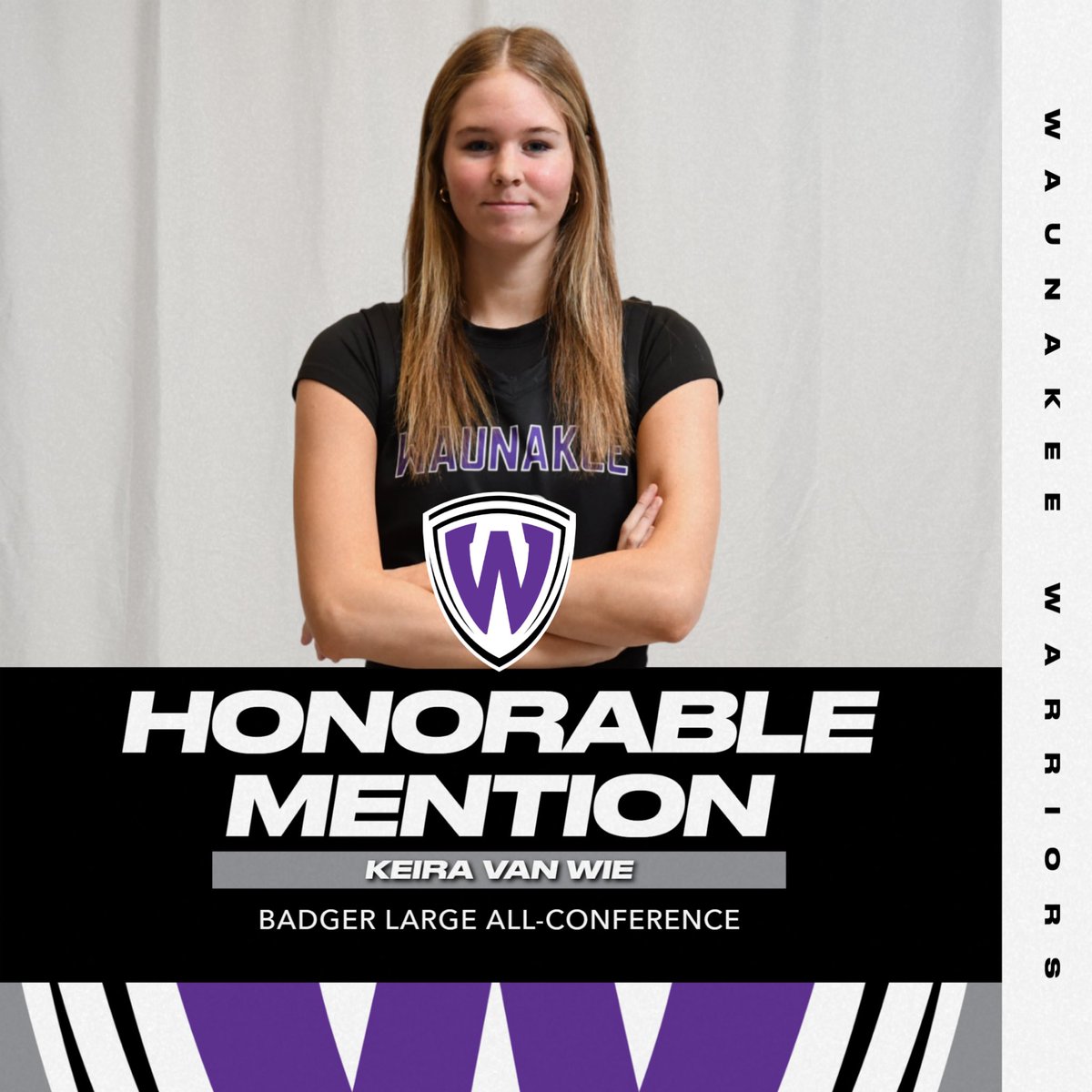 waunakeehoops's tweet photo. Congratulations to @KeiraVanWie and @ellendotzler for being named Badger Large All Conference Honorable Mention!!! #FAMILY #waunakeeway #wisgb @wm_whs https://t.co/YxjGWg3RI8
