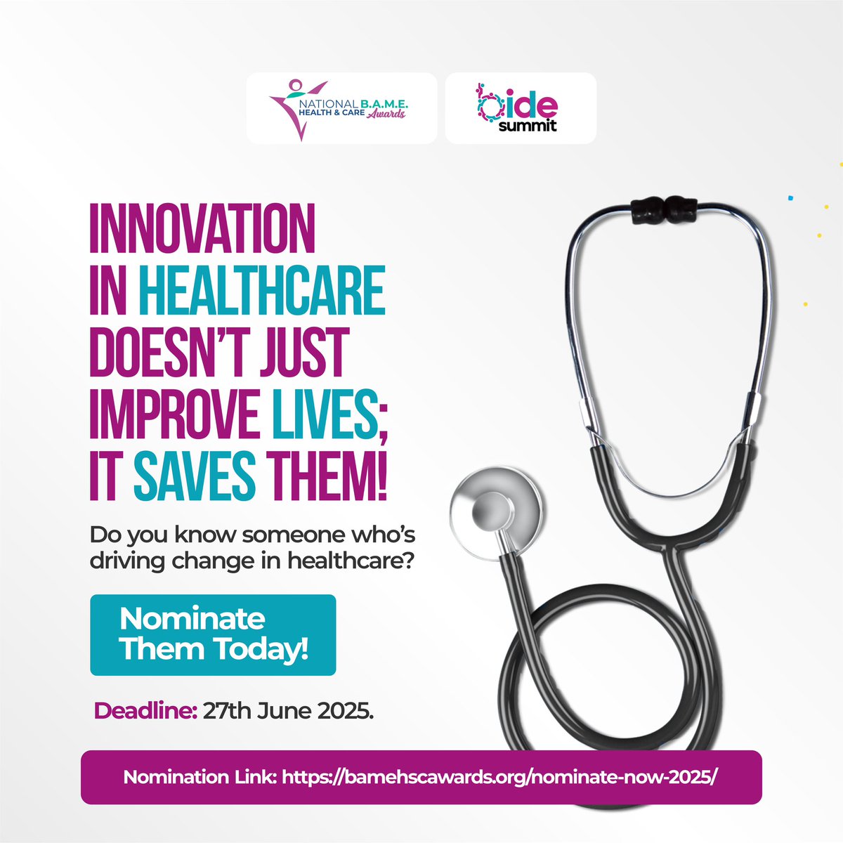 Innovation in healthcare doesn’t just improve lives; it saves them!

This week, we’re putting the spotlight on the Clinical champions, those dedicated leaders who put patients first and drive best practices.

The impact of our past nominees speaks for itself. Their work has not