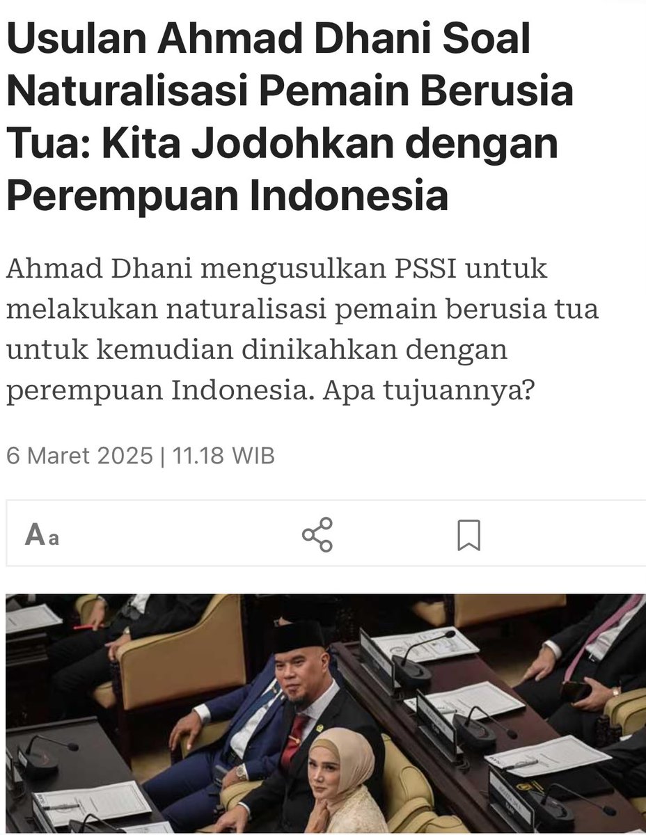 Tidak seorang pun anggota DPR pd RDP itu memprotes pernyataan Ahmad Dani tsb, pdhal di antara mereka jg ada Perempuan.