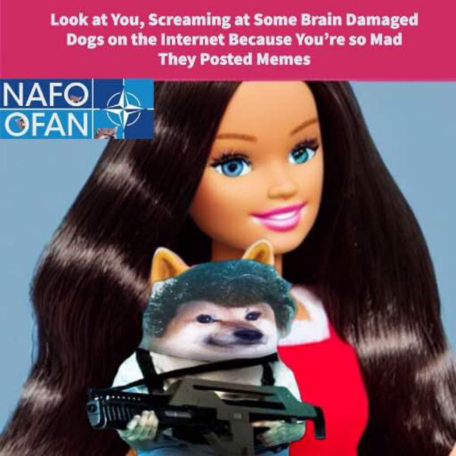 Robofella_69's tweet photo. @jacksonhinkle Listen up, you Kremlin-loving shill. Your lies about Ukraine are as pathetic as your dictator.  We see through your BS. Go back to sucking on Putin's boots, you disgusting human garbage.

I'm real, you fascist-apologizing troll. 🤬🐶 #NAFO #DefeatPropaganda https://t.co/OQ0DQiGjcs