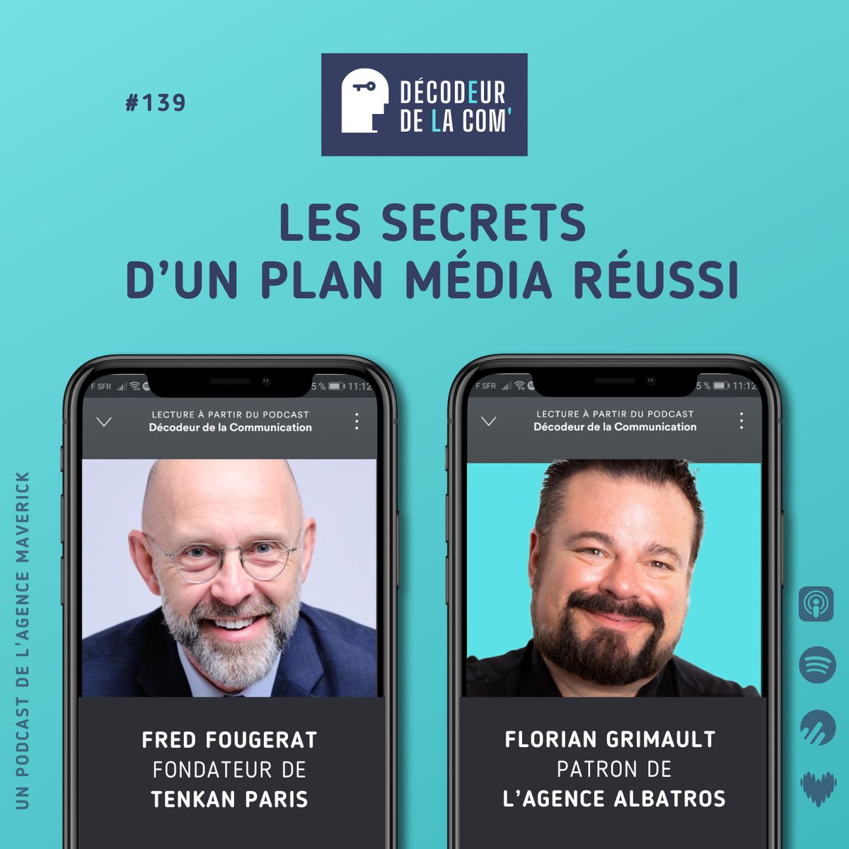 Décodeur de la Communication (@decodeurdelacom) on Twitter photo Comment réussir un plan média ?
Est ce uniquement une question de budget ?
<a href="/fredfougerat/">Frédéric Fougerat</a> et <a href="/eljuno78/">FLORIAN GRIMAULT</a> vous donnent leurs tips,exemples concrets à l'appui.
👉 L'épisode est ici : podcasts.apple.com/fr/podcast/les…
#decodeurdelacom #podcast #planmedia Comment réussir un plan média ?
Est ce uniquement une question de budget ?
<a href="/fredfougerat/">Frédéric Fougerat</a> et <a href="/eljuno78/">FLORIAN GRIMAULT</a> vous donnent leurs tips,exemples concrets à l'appui.
👉 L'épisode est ici : podcasts.apple.com/fr/podcast/les…
#decodeurdelacom #podcast #planmedia