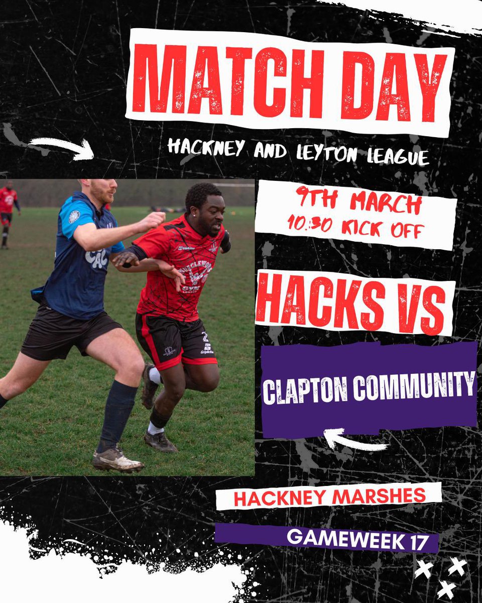 fc_hacks's tweet image. Up next: Clapton Community away. We know what we need to do