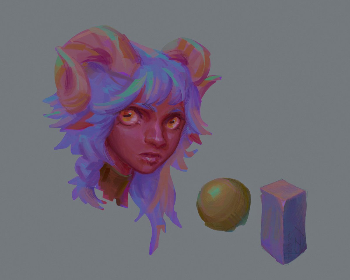 I painted things today