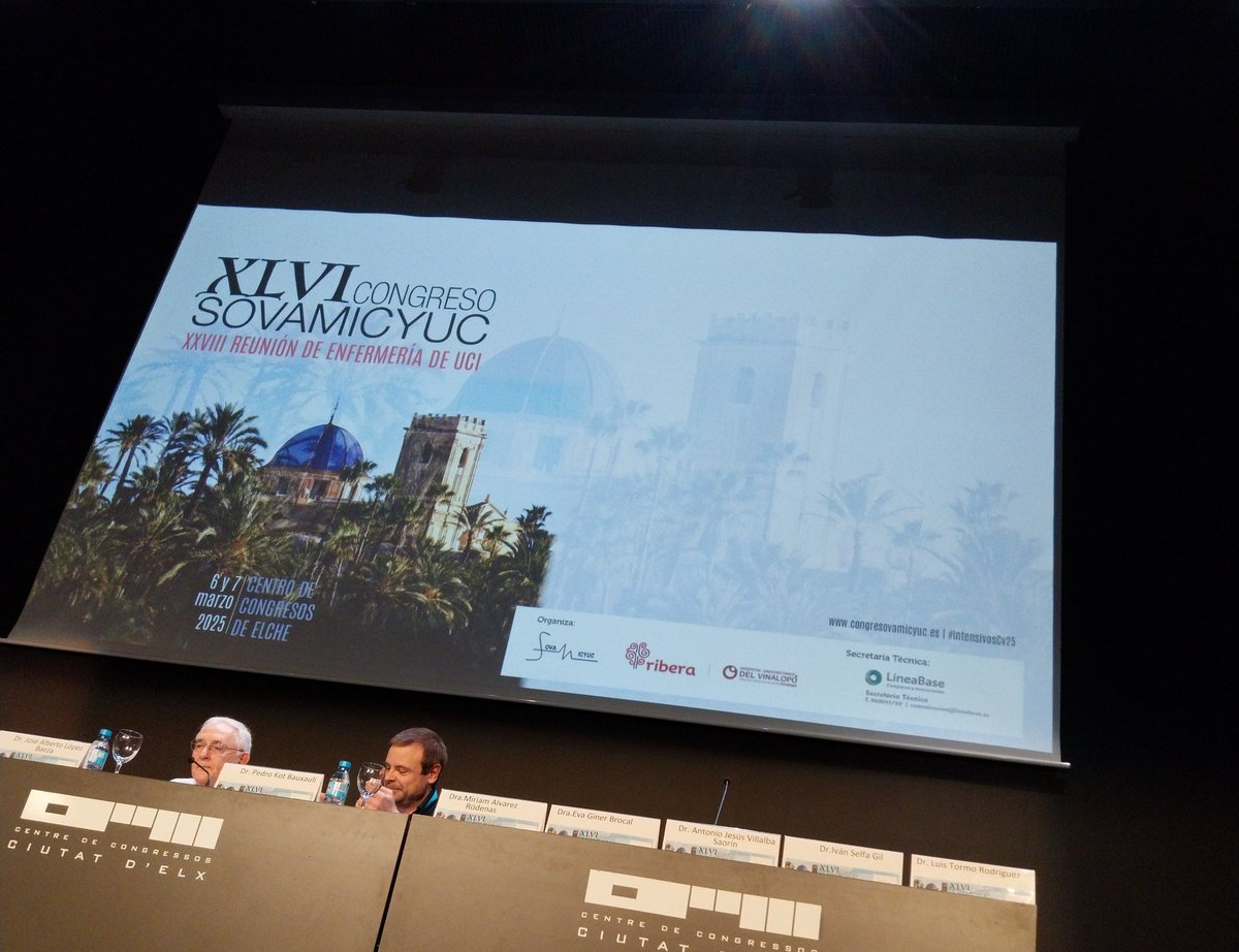 SOVAMICyUC (@sovamicyuc) on Twitter photo Empieza el  XLVI Congreso!!
Os esperamos!!
#UCI #SOVAMICYUC Empieza el  XLVI Congreso!!
Os esperamos!!
#UCI #SOVAMICYUC