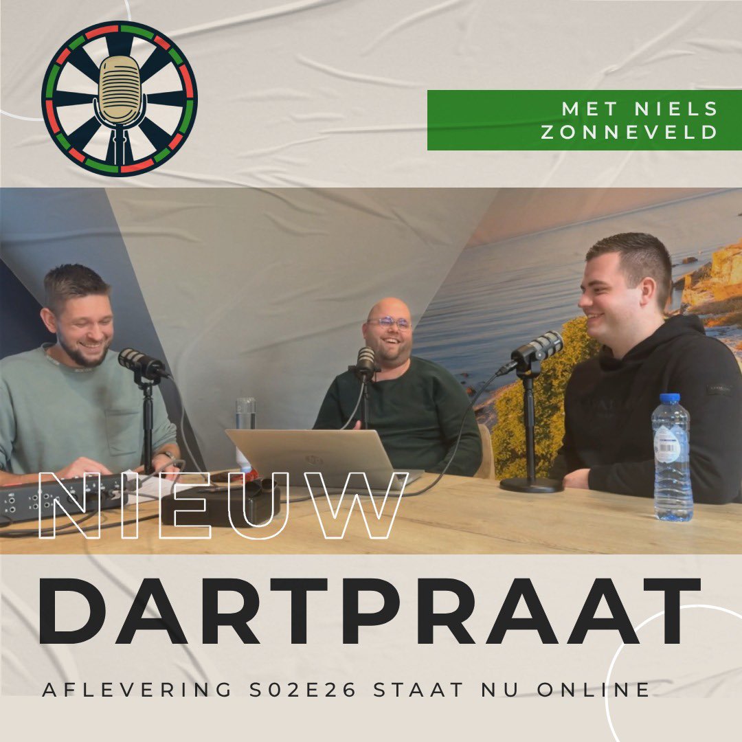 Dartpraat (@dartpraat) on Twitter photo ๐๏ธ ๐๐ฎ๐ฟ๐๐ฝ๐ฟ๐ฎ๐ฎ๐
๐ง Seizoen 2 | Aflevering 26
โก๏ธ <a href="/ZonneveldNiels/">Niels Zonneveld</a> 
๐ป Deze speler ging verkleed als bloem
๐ก Littler boos op fan
๐
 Gelikte speler
๐ง ๐บ Dartpraat.nl ๐๏ธ ๐๐ฎ๐ฟ๐๐ฝ๐ฟ๐ฎ๐ฎ๐
๐ง Seizoen 2 | Aflevering 26
โก๏ธ <a href="/ZonneveldNiels/">Niels Zonneveld</a> 
๐ป Deze speler ging verkleed als bloem
๐ก Littler boos op fan
๐
 Gelikte speler
๐ง ๐บ Dartpraat.nl