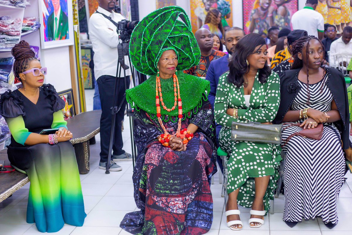 Foluke Michael (@folukemichael) on Twitter photo <a href="/Solution17Green/">Solution17 Green</a> <a href="/UN_Women/">UN Women</a> <a href="/UN_Nigeria/">United Nations Nigeria</a> <a href="/ProvidusBank/">ProvidusBank</a> <a href="/DuduPlugs/">DuduPlugs</a> <a href="/unwomenafrica/">UN Women Africa</a> <a href="/UN/">United Nations</a> <a href="/UNWomenUK/">UN Women UK</a> <a href="/jidesanwoolu/">Babajide Sanwo-Olu</a> <a href="/marinayprinces/">Princess Marinay</a> Meet Our Esteemed Host
Chief (Mrs.) Nike Okundaye, resplendent in Duduplugs Green
A Cultural Icon, Textile Maestro, and Empowerment Advocate, she is a globally celebrated artist, cultural ambassador, & philanthropist. Her works has redefined contemporary African art.
#CSW69 <a href="/Solution17Green/">Solution17 Green</a> <a href="/UN_Women/">UN Women</a> <a href="/UN_Nigeria/">United Nations Nigeria</a> <a href="/ProvidusBank/">ProvidusBank</a> <a href="/DuduPlugs/">DuduPlugs</a> <a href="/unwomenafrica/">UN Women Africa</a> <a href="/UN/">United Nations</a> <a href="/UNWomenUK/">UN Women UK</a> <a href="/jidesanwoolu/">Babajide Sanwo-Olu</a> <a href="/marinayprinces/">Princess Marinay</a> Meet Our Esteemed Host
Chief (Mrs.) Nike Okundaye, resplendent in Duduplugs Green
A Cultural Icon, Textile Maestro, and Empowerment Advocate, she is a globally celebrated artist, cultural ambassador, & philanthropist. Her works has redefined contemporary African art.
#CSW69