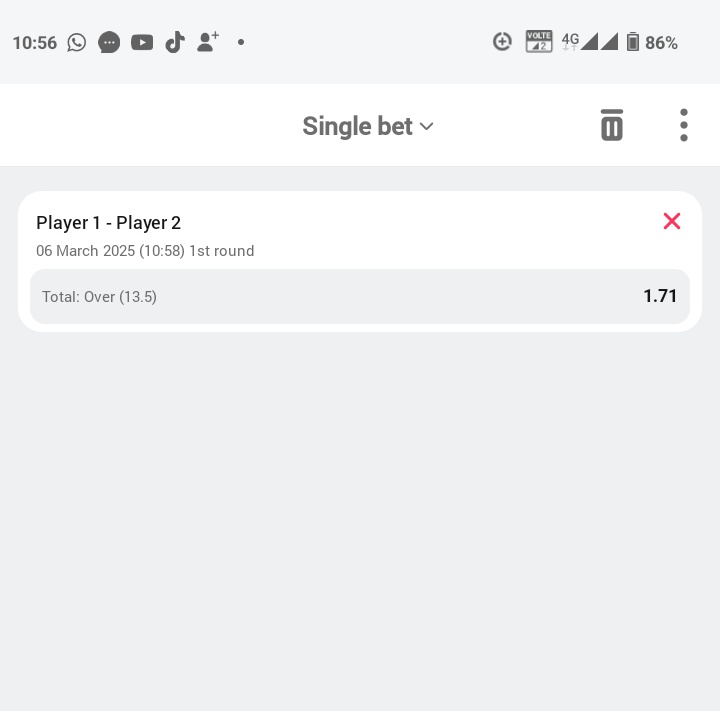 AVID_SZN's tweet image. #DBET
1.71 ODDS
CODE 👉👉2PQTQ