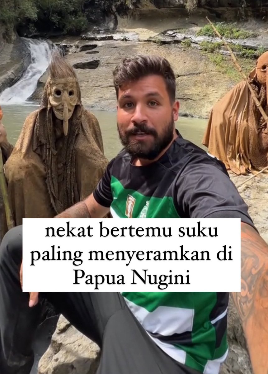 lagivirals's tweet image. Suku Spirit Bird, Suku paling menyeramkan di Papua Nugini. 

Selagi videonya diupload berarti abangnya aman 😭

A thread