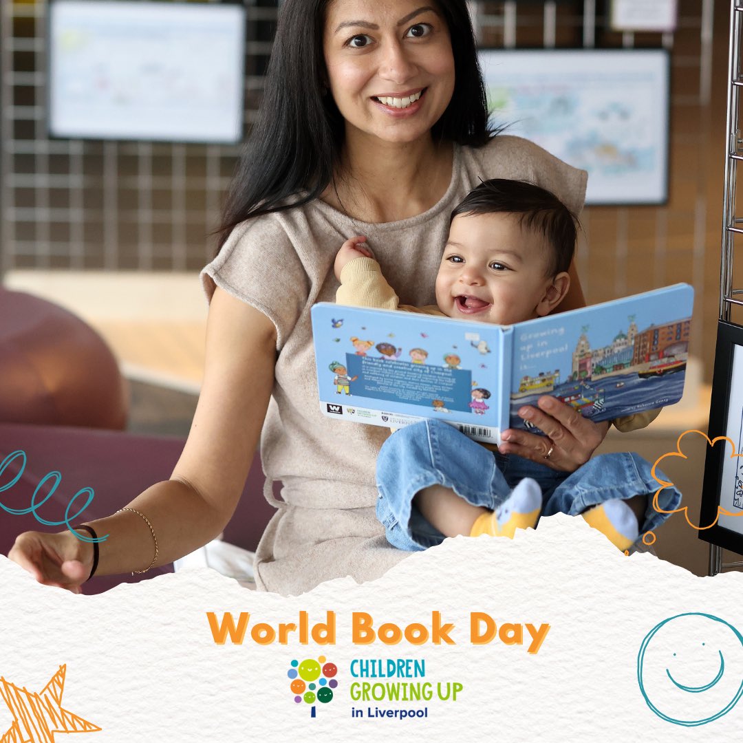 ChildrenGrowing's tweet image. This World Book Day we hope you enjoy a lovely bonding bedtime story with your baby 📚
Find out more about Children Growing Up in Liverpool ⬇️
cgullstudy.com
#worldbookday2025 #worldbookday