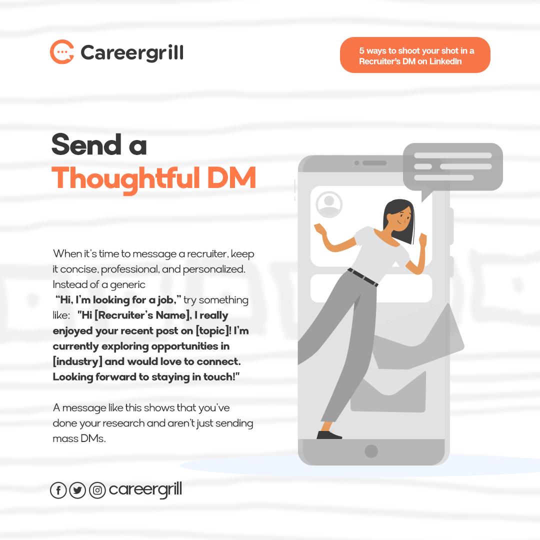 Careergrill's tweet image. Save for later!
#linkedin #linkedintips #LinkedInTipsAndTricks #tipsandtricks #tipsandtrickstuesday