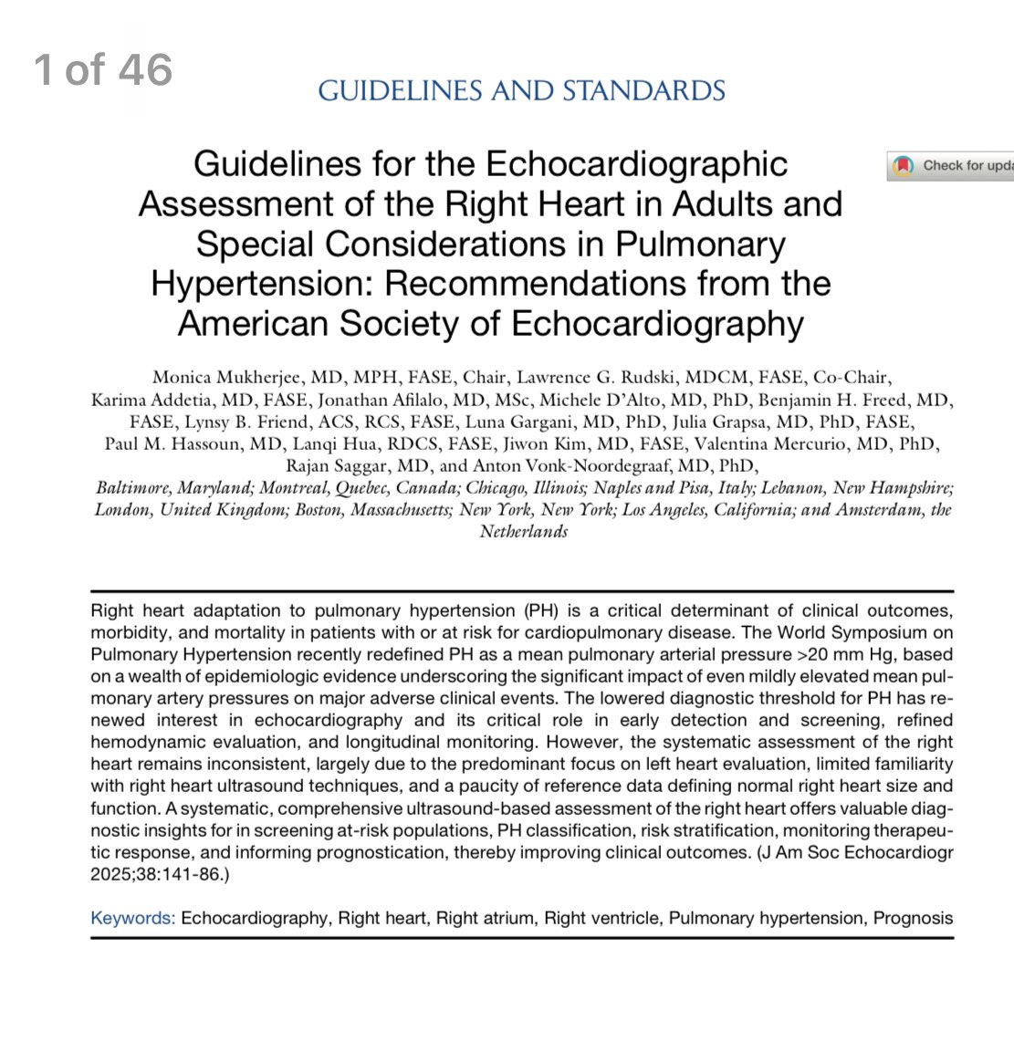 Tuğba Kemaloğlu Öz, A/Prof (@kemalogluoz) on Twitter photo Fresh guideline ‘Guidelines for the Echocardiographic Assessment of the Right Heart in Adults and Special Considerations in Pulmonary Hypertension’ <a href="/ASE360/">American Society of Echocardiography</a> #echofirst
asecho.org/wp-content/upl… Fresh guideline ‘Guidelines for the Echocardiographic Assessment of the Right Heart in Adults and Special Considerations in Pulmonary Hypertension’ <a href="/ASE360/">American Society of Echocardiography</a> #echofirst
asecho.org/wp-content/upl…