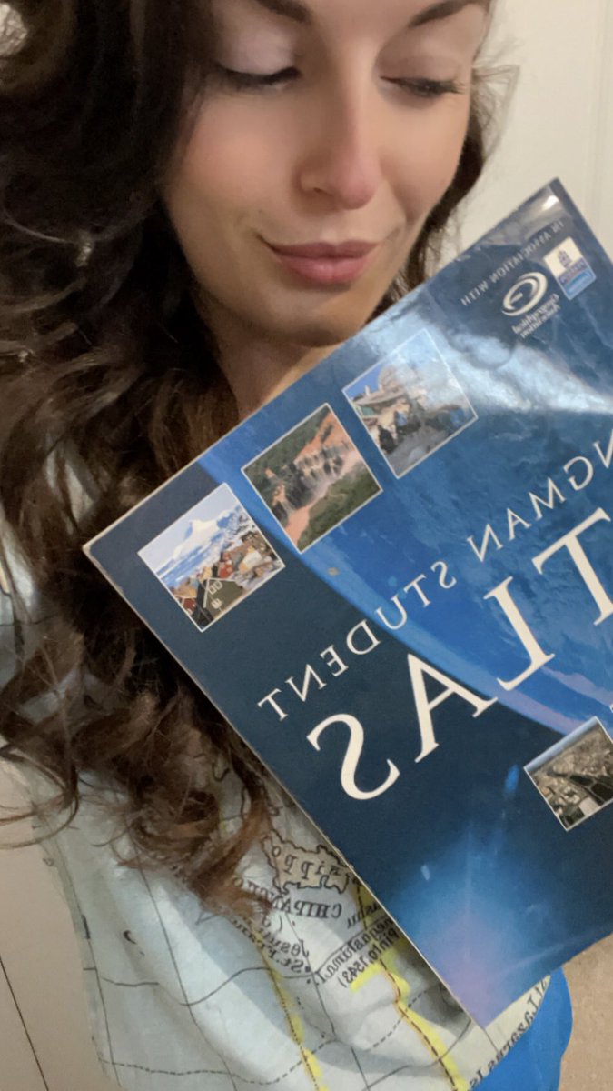 While everyone else is dressing up as their favorite 📕 characters, I’ve taken a slightly different approach… because why dress as a wizard when you can represent the whole 🌎 ? 

#Geographyteacher : finding a way to sneak our subject into every theme day. #worldbookday2025