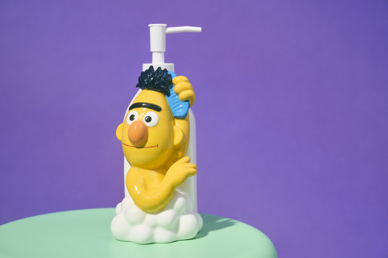 セサミストリート バブルバスキャラクター SESAME STREETの