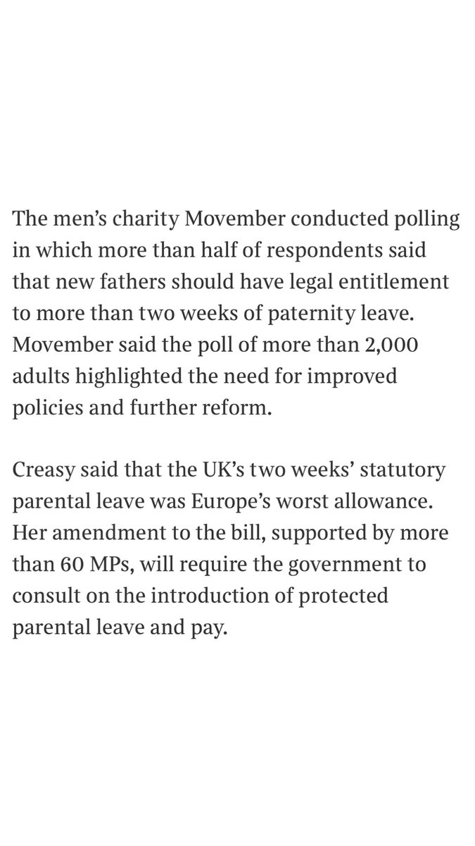 You think men are being ignored? Women get lumbered with the kids? Now’s your chance to do something about it. 

Ask your MP to sign NC7 to the employment rights bill and let’s end the battle of the sexes over childcare - link here to email them. 

thedadshift.good.do/paternityleave…