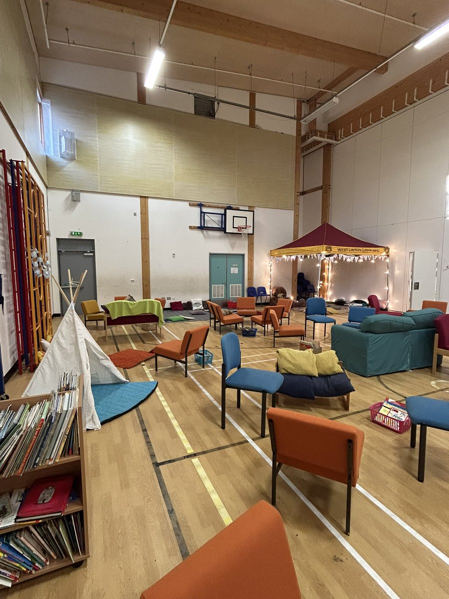 We are ready for everyone to arrive for our Big Bookie Breakfast! #worldbookday2025 #sbcway