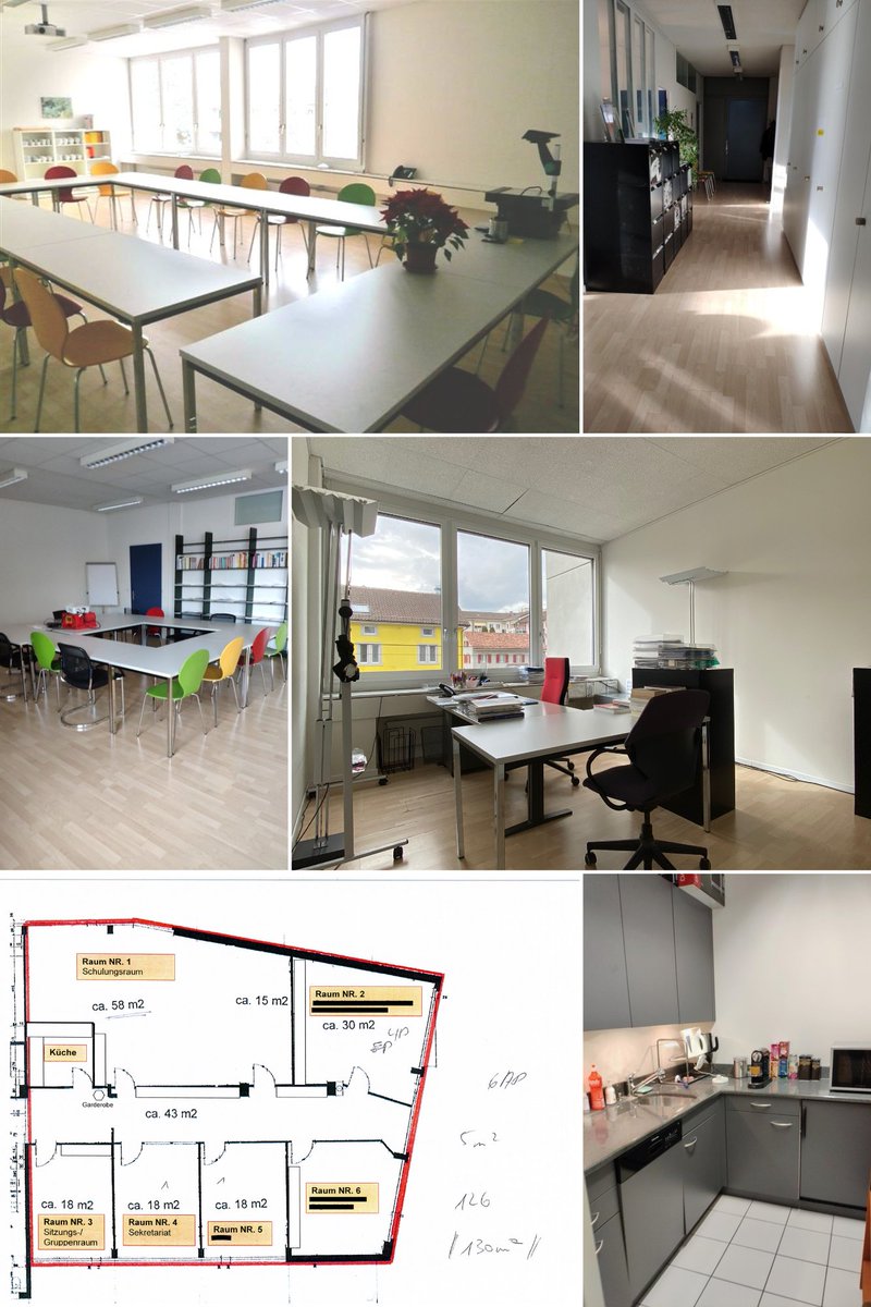 Büroräume zu vermieten! 220 m² Gesamtfläche in Top-Lage nahe Bahnhof Oerlikon – modern, hell und bestens ausgestattet. Einbauküche, Lift, Sonnenterrasse und mehr. 🏢
💰Nettomiete: CHF 6'028/Monat.
Mehr Infos &amp; Kontakt: tinyurl.com/4uvdm4uy

#Miete #Büro #Zürich