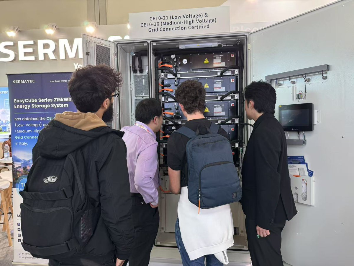 🔛 KEY 2025 is LIVE! 🇮🇹

#Sermatec has officially kicked off KEY - The Energy Transition Expo 2025! Visit us at Booth D5-510 to explore our latest C&amp;I ESS Solutions and Utility-Scale #ESS Solutions.

Let’s discuss how smart energy storage can drive efficiency and #sustainability!