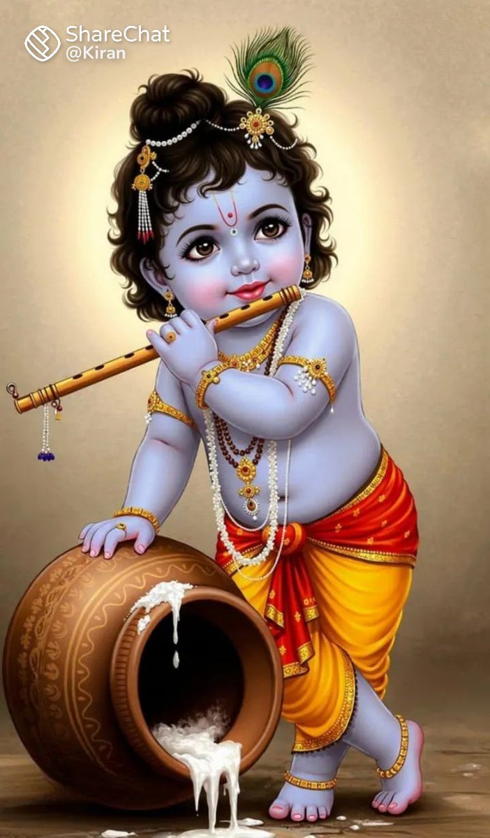 जय श्री कृष्णा 🚩 
हाथी घोड़ा पालकी जय कन्हैया लाल की 🌷
कान्हा की मुस्कान पर सब फिदा है