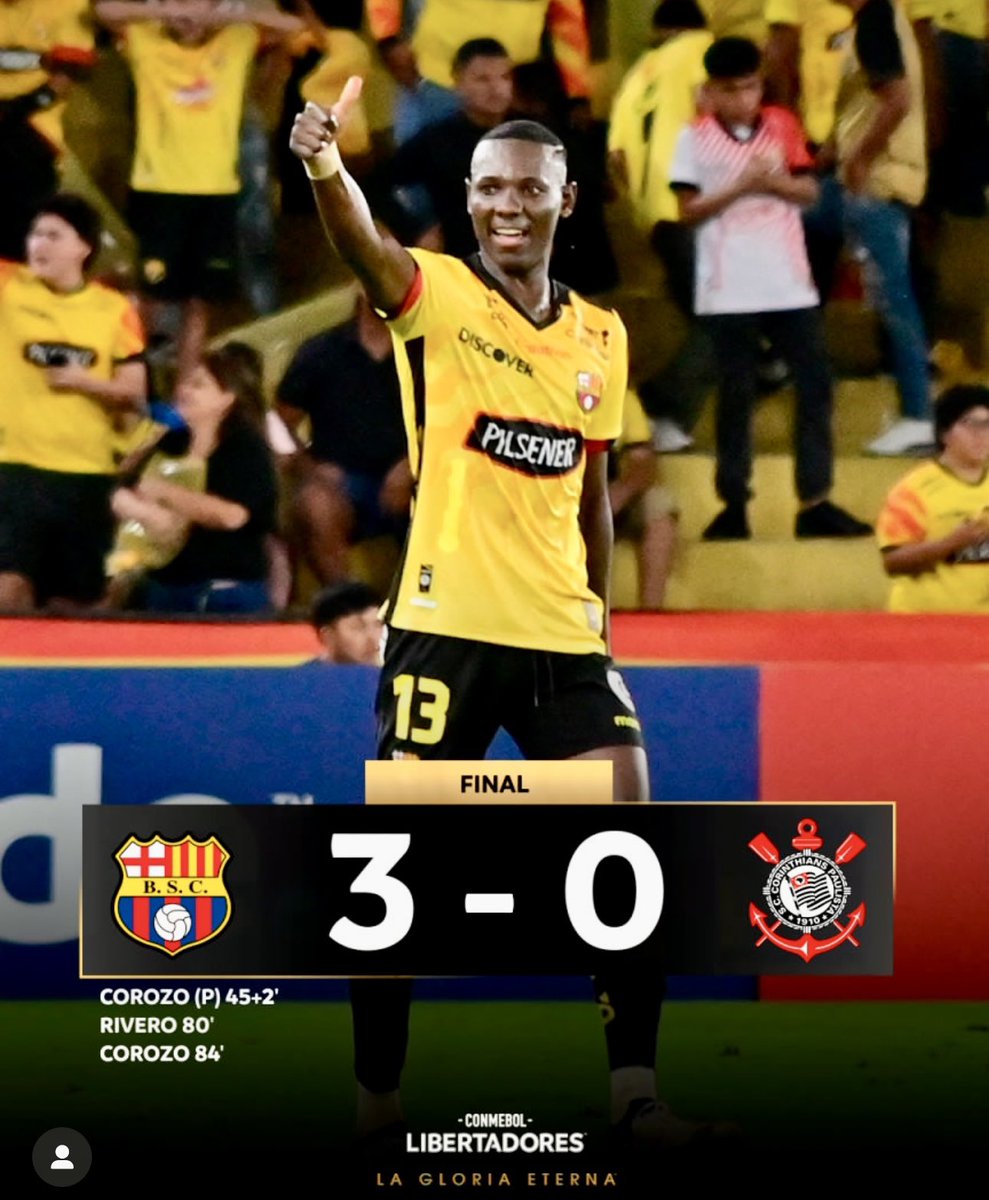 Memorable. Épica. Inolvidable.
Póngale el calificativo que quiera. Todo vale cuando se gana poniendo de rodillas a un rival como Corinthians.
Barcelona le regaló a su gente una noche de copa imborrable. Llena de fútbol y goles.
Dominante de principio a fin. Tengo 43 años en esta