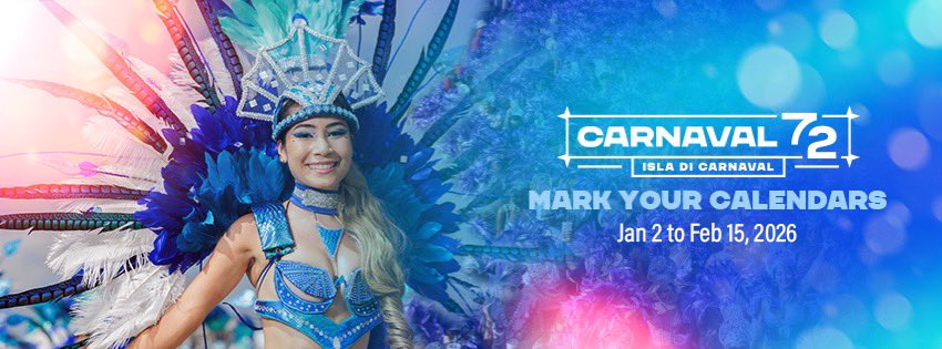 Mark your calendars. Carnaval 72💙