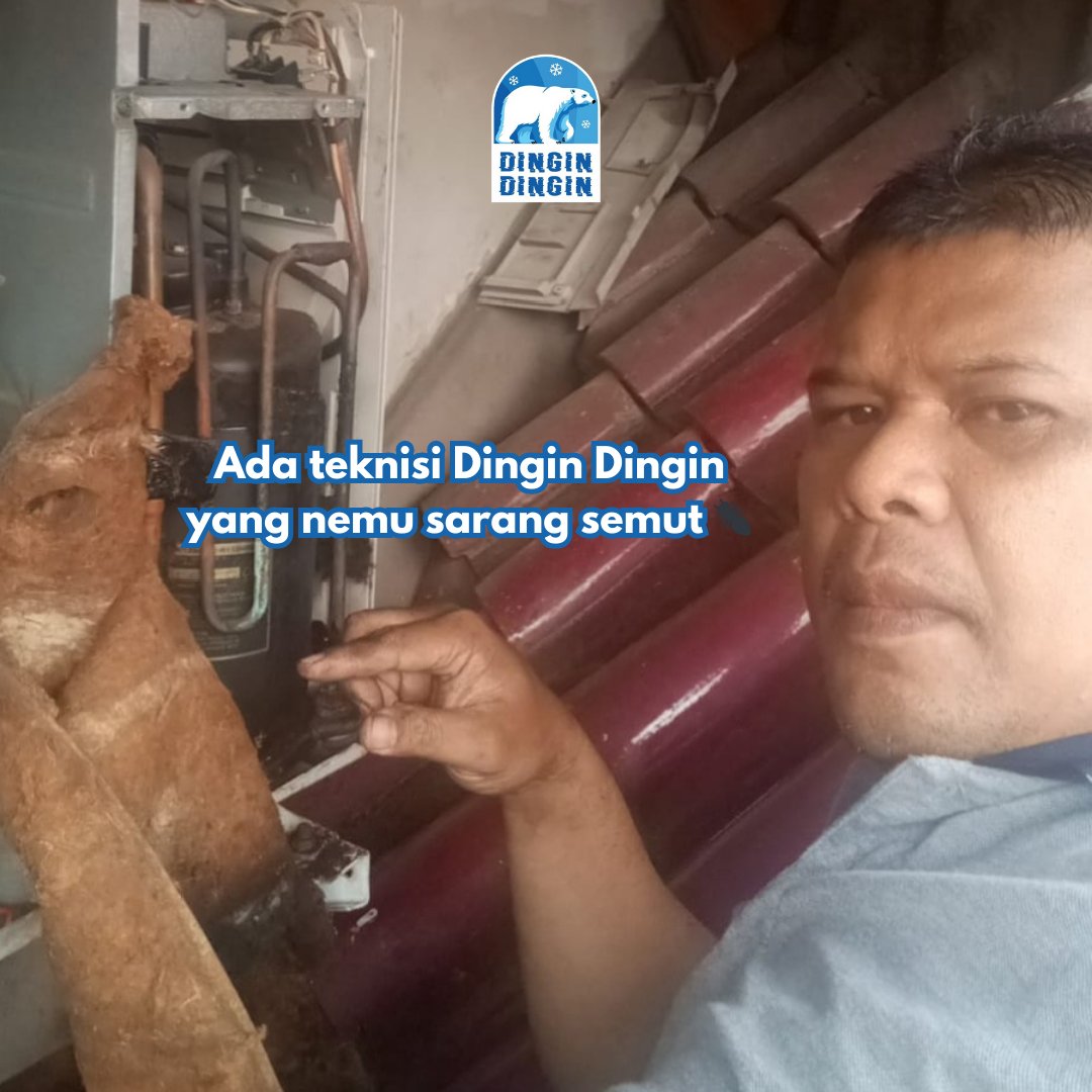 dingindingin_dp's tweet image. Totalitas melayani customer 😍

DINGIN DINGIN (Jasa Service dan Perawatan AC). Booking WhatsApp: 0811-1660-1651

✅ Teknisi bersertifikasi BNSP
✅ Dijamin AC bersih dan dingin

#DinginDinginDPKU #serviceac #cuciac #perawatanac #jakarta #dingin #Ramadhan #teknisiac