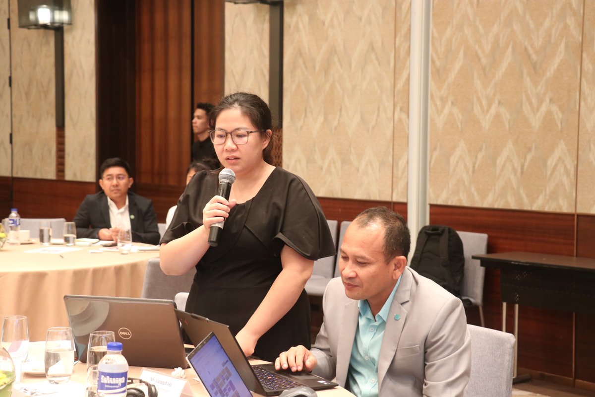 At the recent workshop on sustainable finance &amp; investor roadmap, we showcased 🇰🇭 progress in #sustainablefinance % success behind the development of more than USD 100M green and #sustainablebond in the pipeline with our Trainees/participants. 

Read more: tinyurl.com/jsyr5bp5