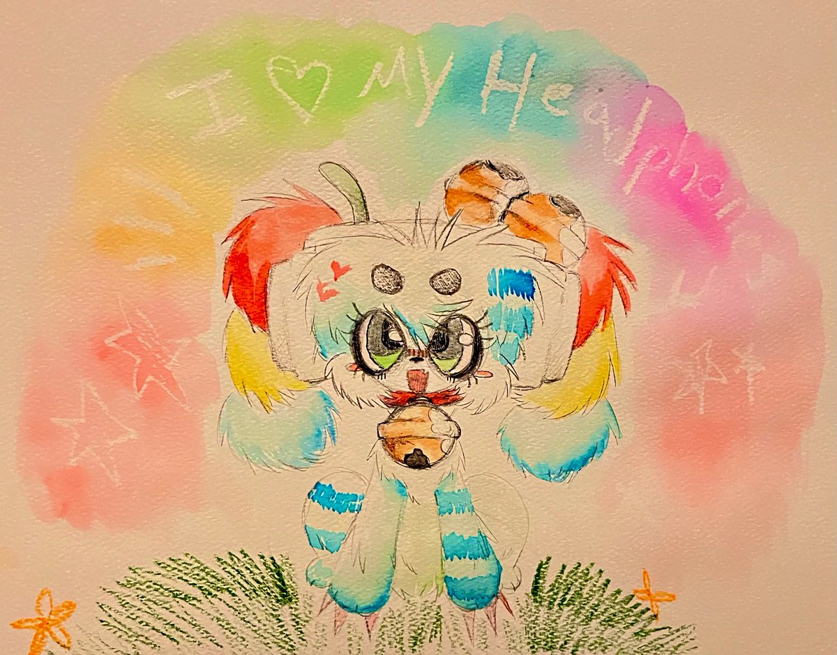 i found my old watercolors