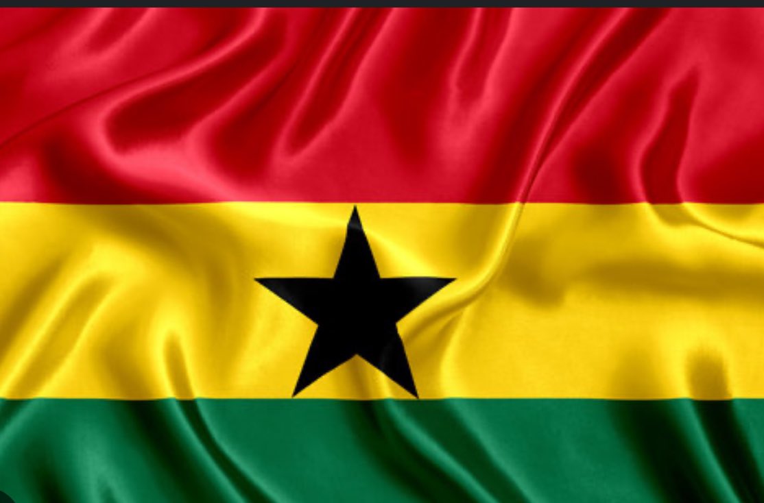 KnowMyDew's tweet image. The flag:                                                The face:
#GhanaAt68