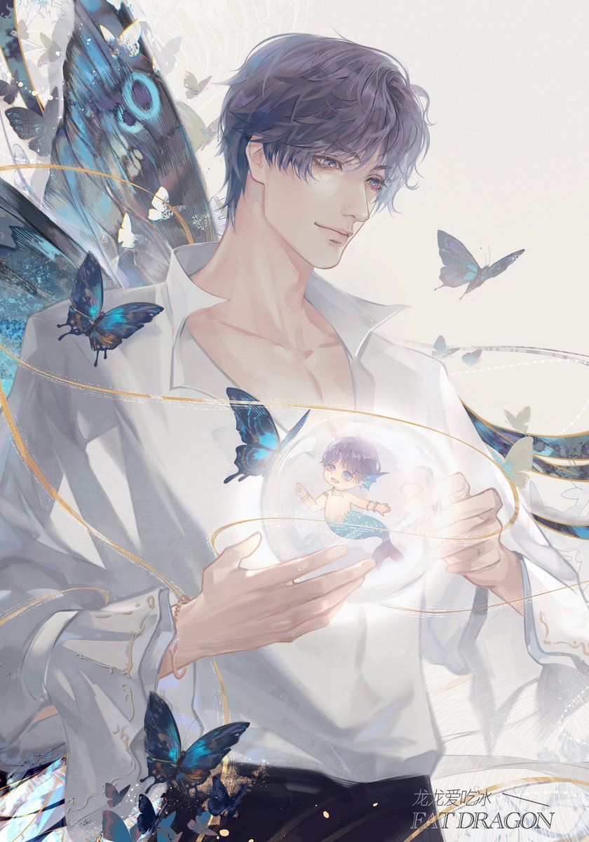 Fatdragon96's tweet image. 祝你希望永不灭
#恋と深空 #ホムラ #LoveandDeepspace #Rafayel #祁煜