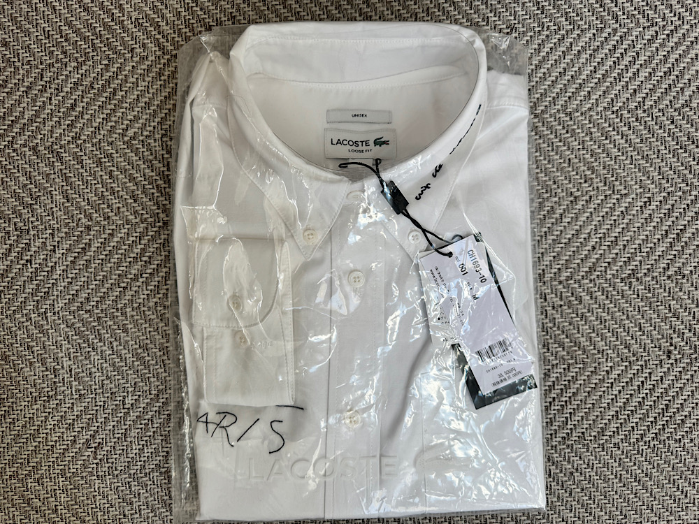 Lacoste FW24 Runway Loose Fit Shirt personalshopperjapan.com/p24092101