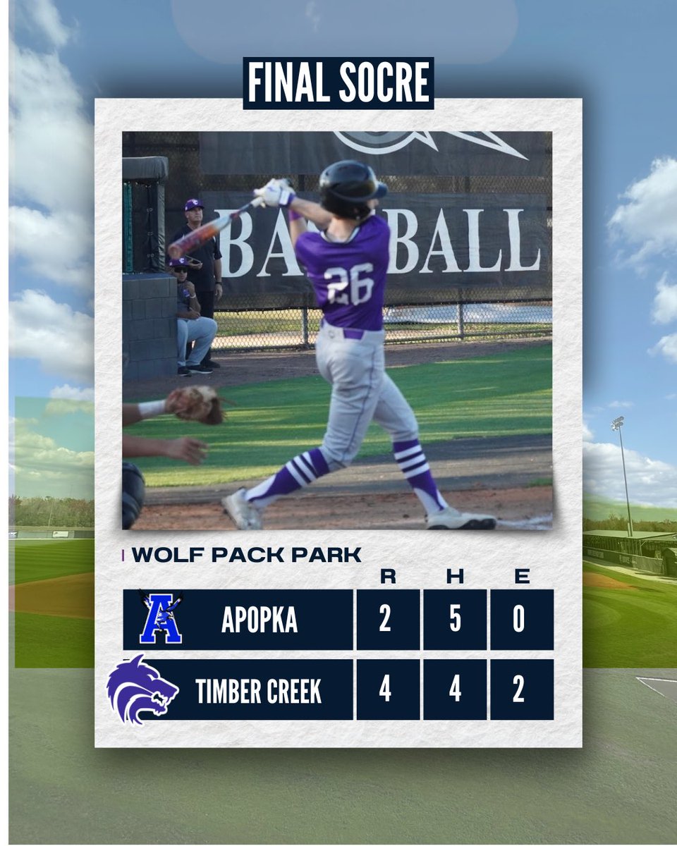 Timber Creek Baseball tweet media