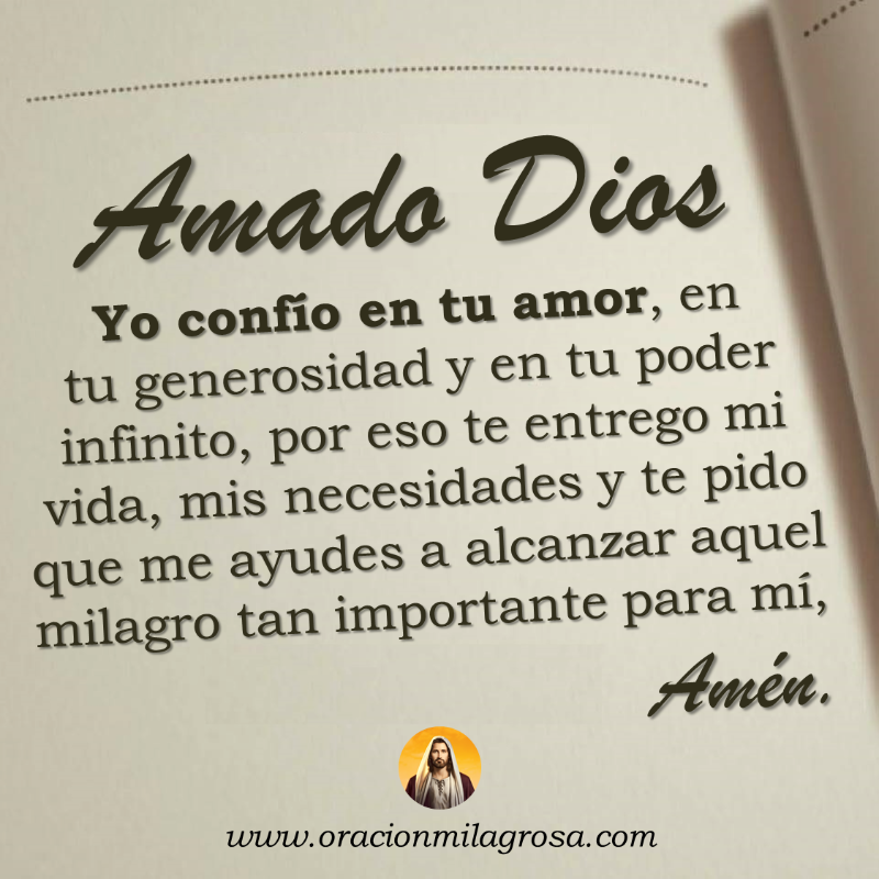 oracion_milagro's tweet photo. ORACIÓN PARA PEDIR POR UN MILAGRO URGENTE: Haz esta oración para dar gracias a DIOS por su amor y pídele al Señor que Él en su inmensa bondad sea ayudándote a alcanzar aquel milagro urgente que Tú tanto necesitas para tu vida.

Haz esta oración en: https://t.co/U0O42qbnfj