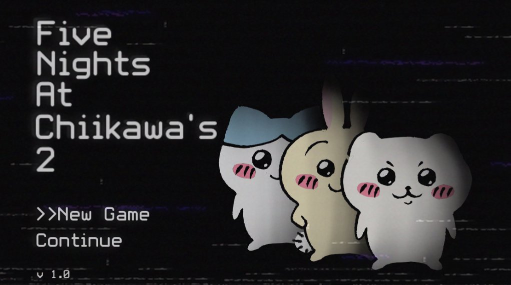 Bushm76's tweet image. #chiikawa #FNAF Would you spend five nights at chiikawa's?