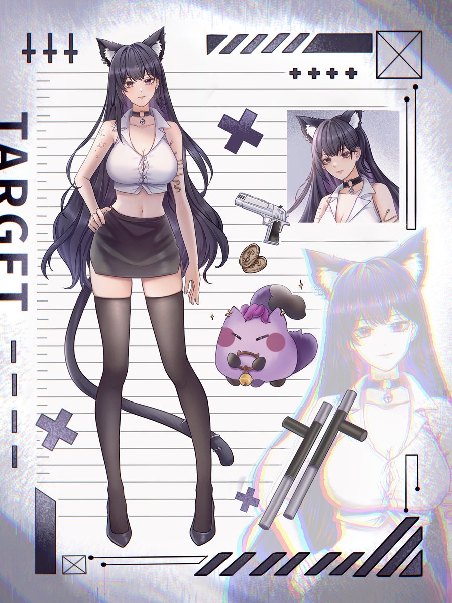 ✦ . ⁺  .  𝐈𝐧𝐭𝐫𝐨𝐝𝐮𝐜𝐭𝐢𝐨𝐧  . ⁺  . ✦

Hello! My name is Bianci Kuro, a catgirl mafia boss vtuber, who streams to escape her mafia work.

i do variety games, unhinged and chaotic collabs!!

。゜•┈꒰ა ✩ ໒꒱┈•  ゜｡
Art tag: #BianciGallery
Oshi Mark: 🖋️🃏