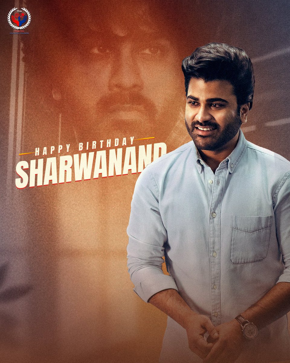 Telugu Film Journalists Association (@filmjournalists) on Twitter photo Happy Birthday to the versatile & charismatic <a href="/ImSharwanand/">Sharwanand</a> โจ
May your journey ahead be filled with love, happiness, and back-to-back superhits ๐ฅ
#HBDSharwanand #HappyBirthdaySharwanand #HBDSharwa #TFJA Happy Birthday to the versatile & charismatic <a href="/ImSharwanand/">Sharwanand</a> โจ
May your journey ahead be filled with love, happiness, and back-to-back superhits ๐ฅ
#HBDSharwanand #HappyBirthdaySharwanand #HBDSharwa #TFJA