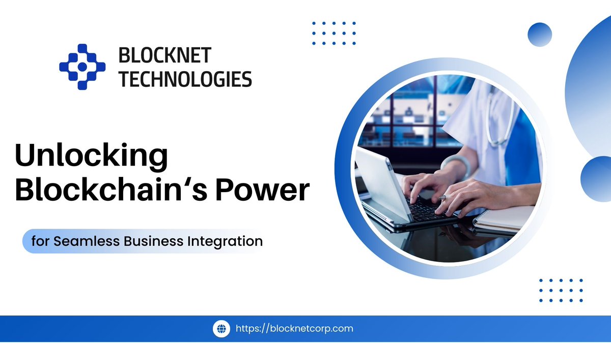 BlockNetCorp's tweet image. Unlocking Blockchain’s Power for Seamless Business Integration

Blockchain isn’t just a buzzword—it’s transforming how we connect systems today. At Blocknet Technologies, we’re pioneering solutions that ensure seamless integration for businesses worldwide. Ready to explore how we…