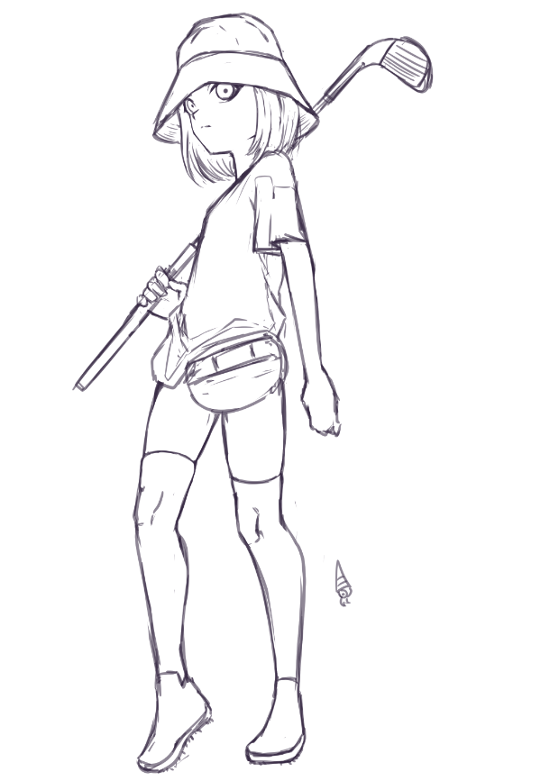 Timy_A209's tweet photo. Sketch of the day, Helga, a character from my comic Deadsouls, which will be ready soon. https://t.co/TeqbaobMxN