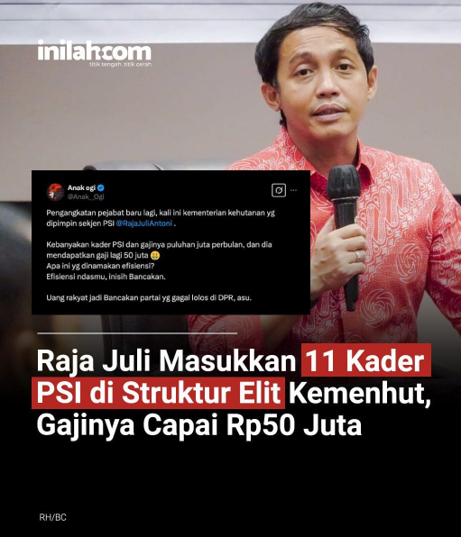 Kalo ini benar..mantap kali kau <a href="/RajaJuliAntoni/">Raja Juli Antoni, MA., Ph.D.</a> Emang setia kawan loe 
aku mau dong 😂