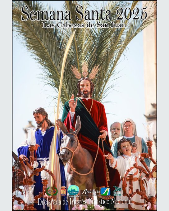 Revelado el cartel que anuncia la Semana Santa 2025 de Las Cabezas de San Juan: una obra fotográfica que exalta la devoción y la tradición