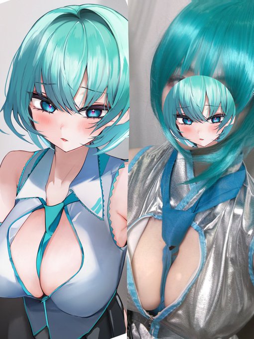 イラスト ミク✖︎cos🥩 