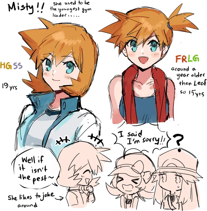 Misty (headcanon) 
