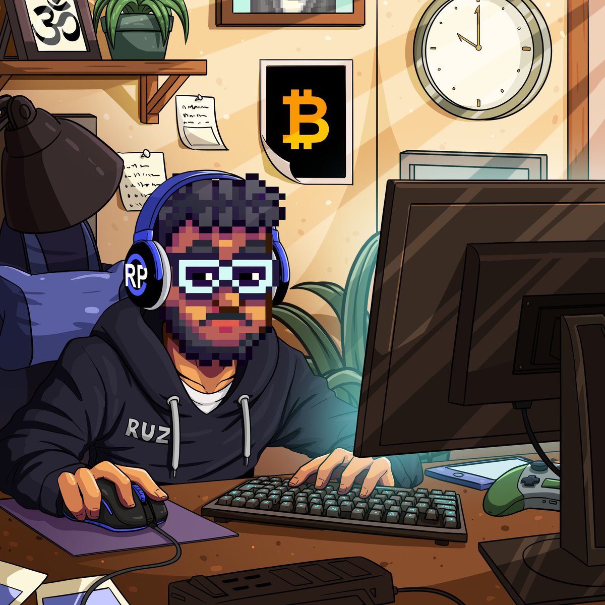 RuzTV's tweet image. GM friends, following if you say it back! 

LET’S BREAK X 😤