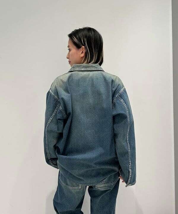 【1回着用美品★プルオーバー】BEAMS BOY BUZZ RICKSON'S 3/6(木)発売、 BEAMS BOY 別注 BUZZ RICKSON's USED DENIM PULLOVER&