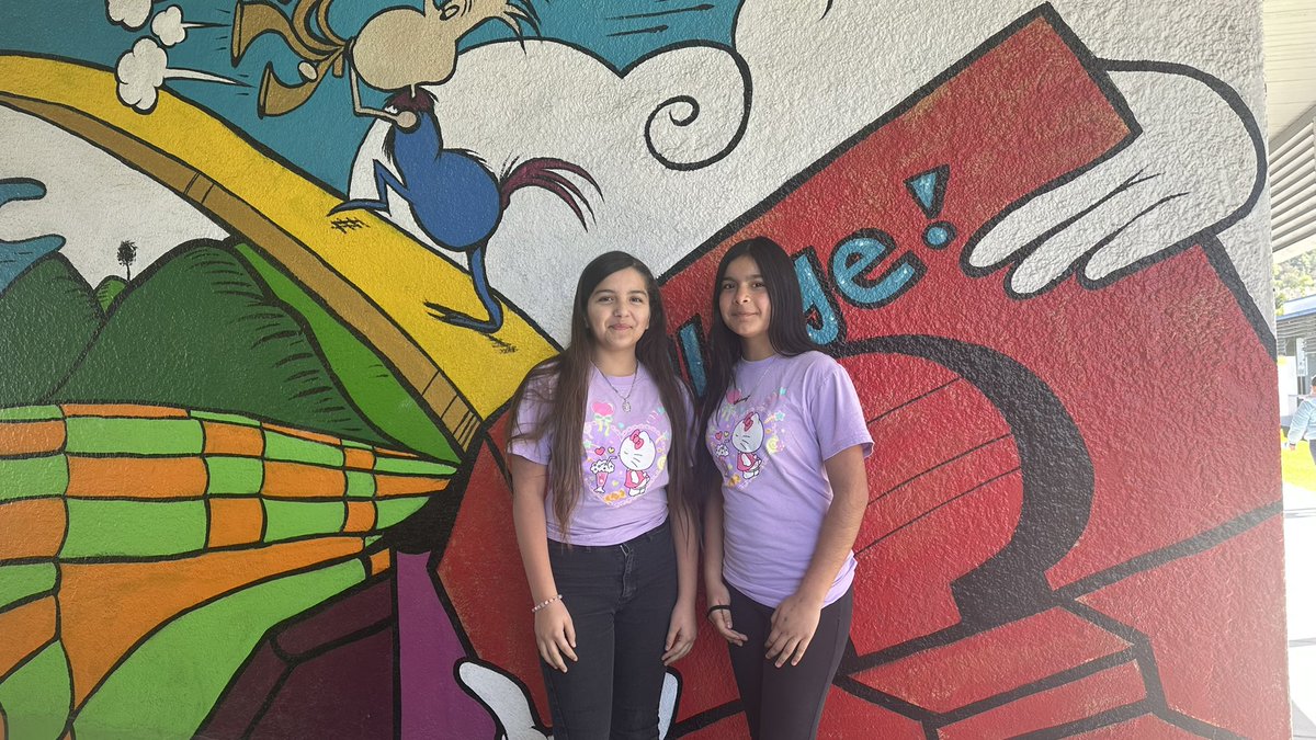Twin Day! #readacrossamericaweek #twinspiritday #workmanwolverinepride #workmanelementaryschool #proudtobehlpusd